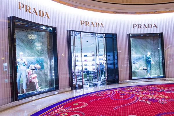 Tienda Prada en Las Vegas Imágenes de stock libres de derechos