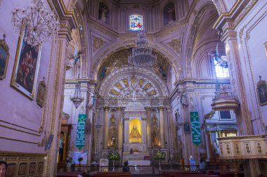 The Basilica of Our Lady of Solitude in Oaxaca Mexico