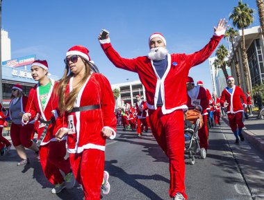  Las Vegas büyük Santa Çalıştır
