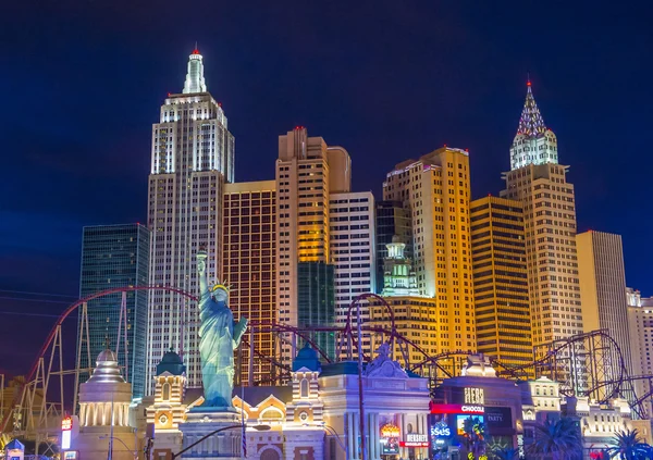 Las Vegas New York hotel — Stockfoto