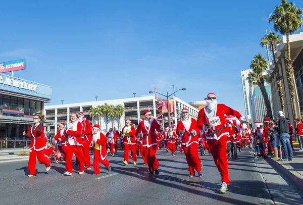 Wielki Las Vegas uruchomić Santa — Zdjęcie stockowe