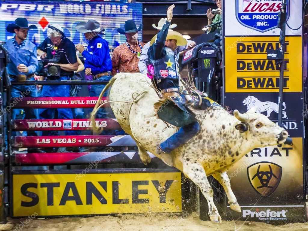 PBR bull riding world finals Stock Editorial Photo © kobbydagan 92405478