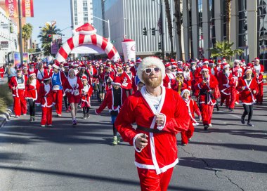  Las Vegas büyük Santa Çalıştır