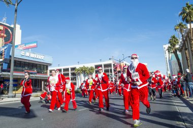  Las Vegas büyük Santa Çalıştır