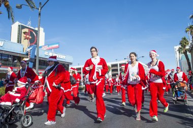  Las Vegas büyük Santa Çalıştır