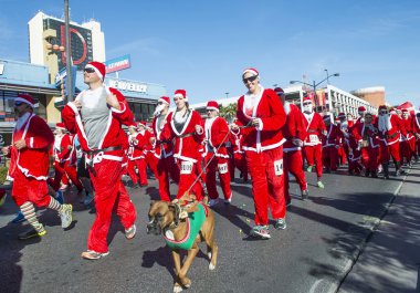  Las Vegas büyük Santa Çalıştır