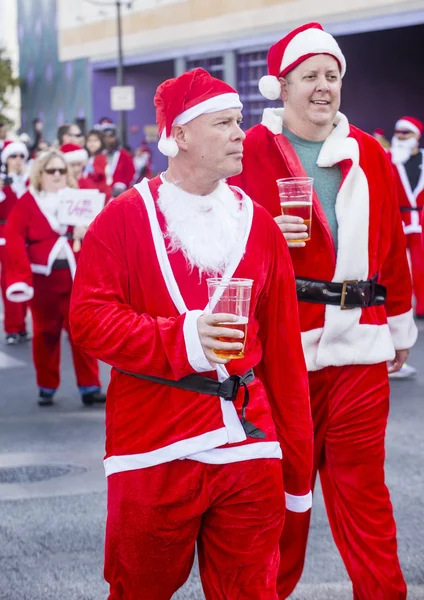 Las vegas großer Weihnachtsmann Run — Stockfoto