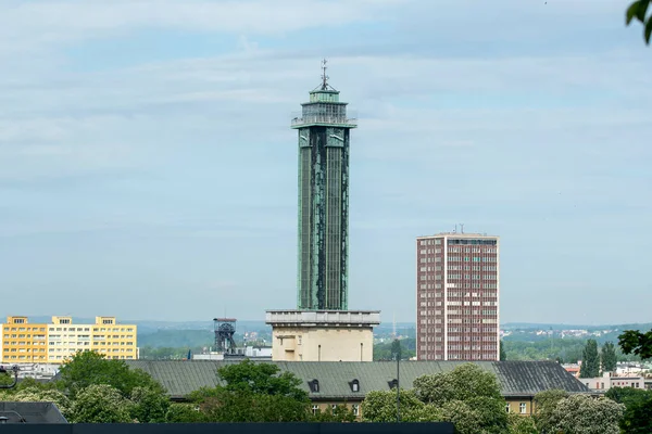 チェコ共和国オストラヴァ市庁舎塔 — ストック写真