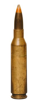 Top için büyük mermi, izole edilmiş.