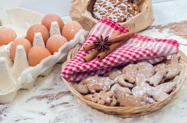 Tanımlama bilgileri ve yemek pişirmek için malzemeler