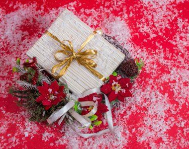 Noel hediye kutusunda.