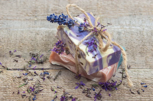 Lavender handmade soap — Stock Photo, Image