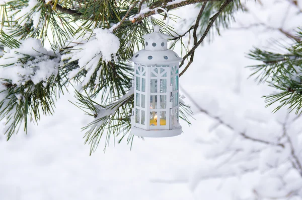 Hořící lampu — Stock fotografie