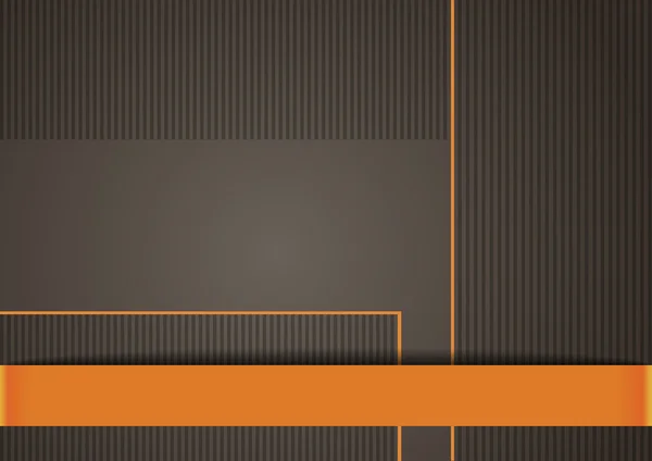Stijlvolle achtergrond in bruin en oranje kleur — Stockvector