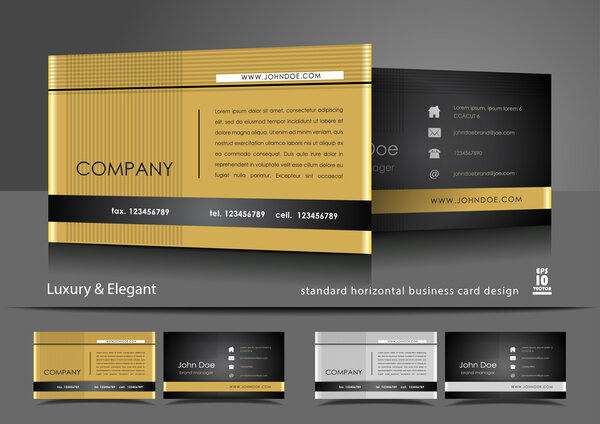 Professional business card design