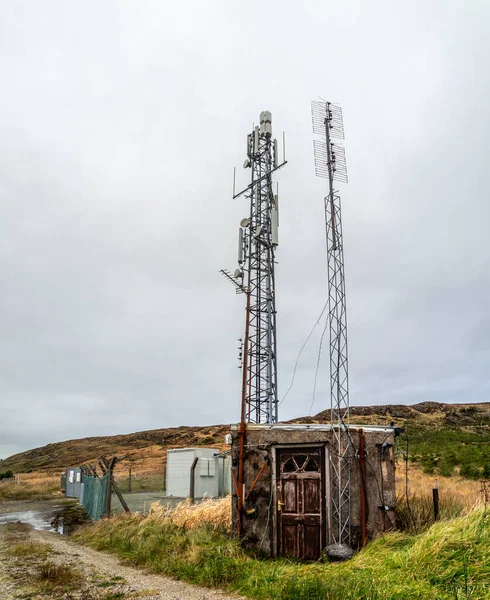 Kommunikációs torony Glenties, County Donegal - Írország — Stock Fotó