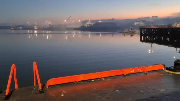 Killybegs, Condado de Donegal, é o porto de pesca mais importante da Irlanda — Vídeo de Stock