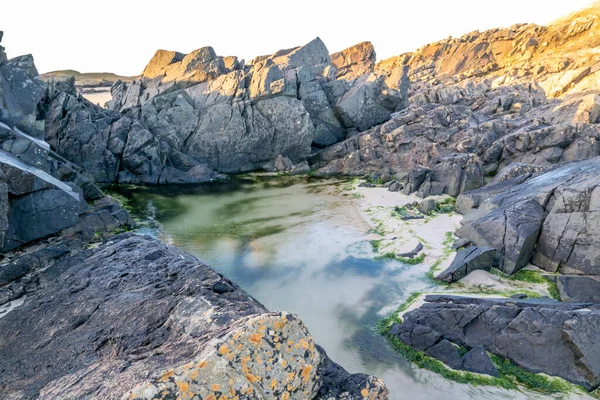 Spiaggia di Kiltoorish Bay tra Ardara e Portnoo nel Donegal - Irlanda. — Foto Stock