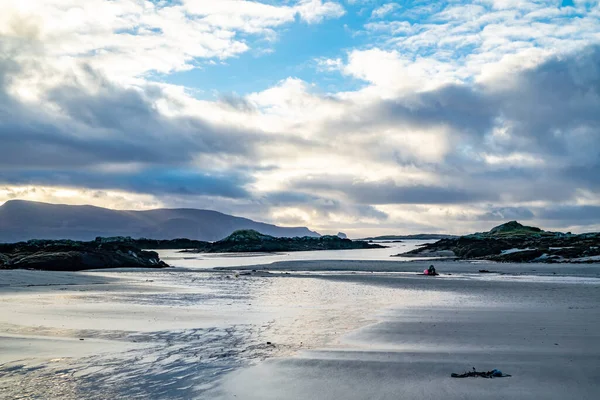 Wybrzeże w Rossbeg w hrabstwie Donegal zimą - Irlandia — Zdjęcie stockowe