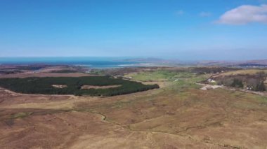 Glenties 'den Maasin County Donegal' e uçmak - İrlanda.