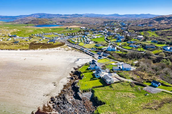 Aerial view of Portnoo in County Donegal, Ireland. — Stock Photo, Image