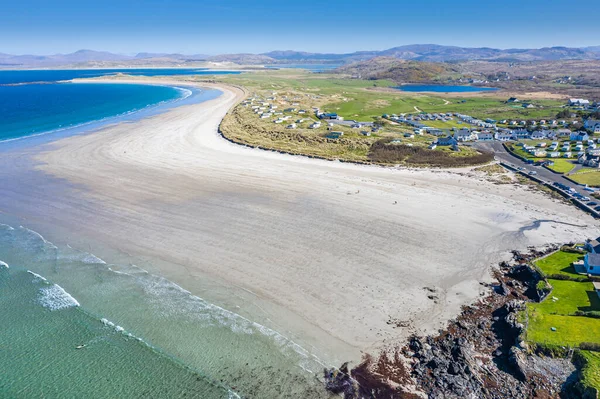 Aerial view of Portnoo in County Donegal, Ireland. — Stock Photo, Image