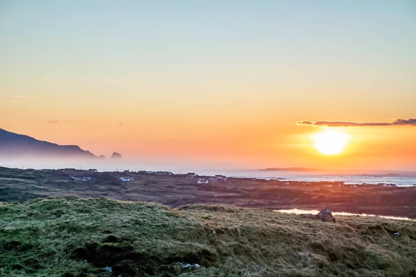 O litoral de Rossbeg no Condado de Donegal durante o inverno - Irlanda — Fotografia de Stock