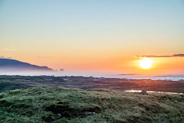 O litoral de Rossbeg no Condado de Donegal durante o inverno - Irlanda — Fotografia de Stock