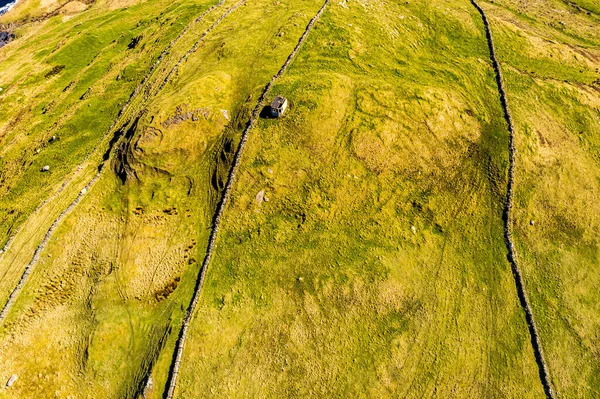 Flygfoto över Dunmore Head av Portnoo i grevskapet Donegal, Irland. — Stockfoto