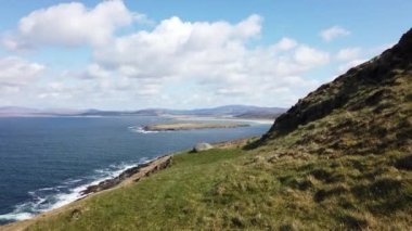Portnoo, Narin ve Inishkee Dunmore 'dan görüldü - County Donegal, İrlanda