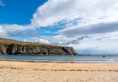 Donegal ilçesindeki Silver Strand - İrlanda