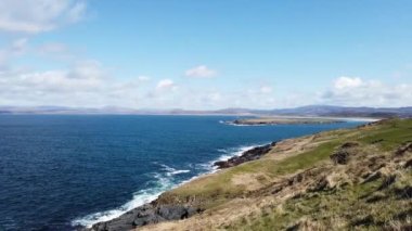 Portnoo, Narin ve Inishkee Dunmore 'dan görüldü - County Donegal, İrlanda