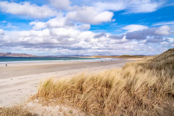 As dunas em Portnoo, Narin, praia em County Donegal, Irlanda. — Fotografia de Stock