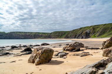 Donegal ilçesindeki Silver Strand - İrlanda