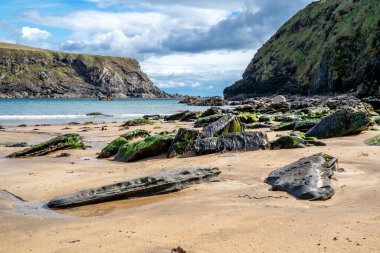 Donegal ilçesindeki Silver Strand - İrlanda