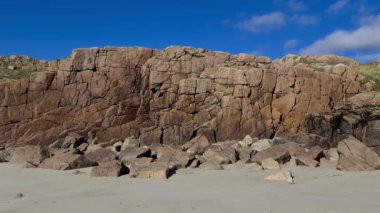 Carrickboyle ve Glassagh 'daki Kayalar - Derrybeg, Gweedore - County Donegal - İrlanda