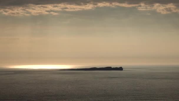 Timelapse of Tory island in County Donegal - Ireland — Stock Video