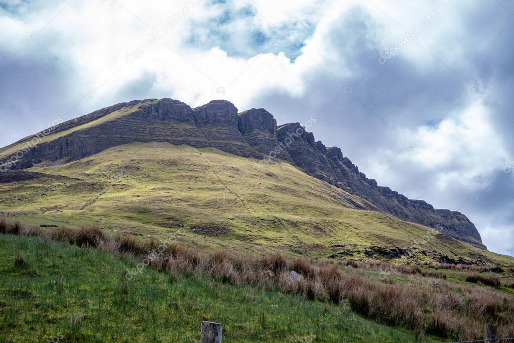 The stunning Mountain Benbulben in Sligo, Ireland