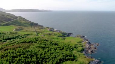 Lough Swilly ve Knockalla Fort in County Donegal - İrlanda