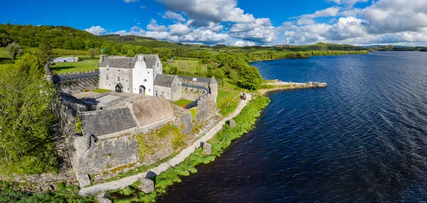 County Leitrim 'deki Parkes Kalesi bir zamanlar İngiliz ekici Robert Parke' ın eviydi. — Stok fotoğraf