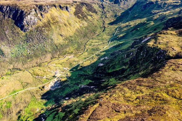 Перевал Гранніс недалеко від перевалу Глензеш в Країні Донегал, Ірландія. — стокове фото
