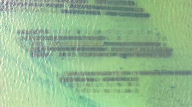 Ardara, Donegal İlçesi, İrlanda 'dan İstihdam Çiftliği' nin havadan görünüşü