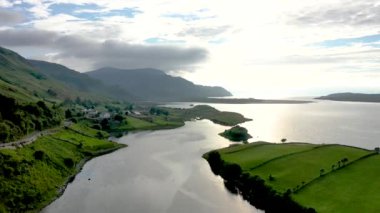 Illancreeve, Lackaduff 'un havadan görünüşü - County Donegal, İrlanda