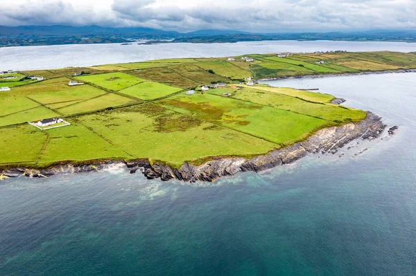 Flygfoto över St. Johns Point, County Donegal, Irland — Stockfoto