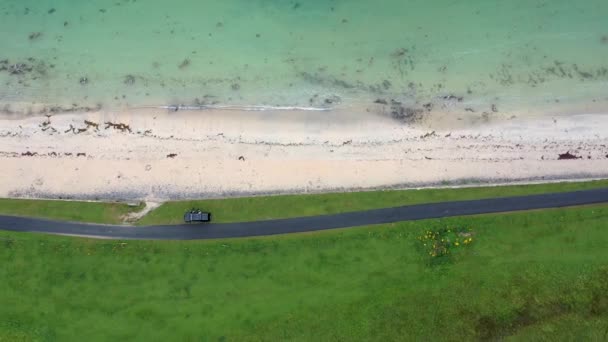 Vista aérea de St. Johns Point, County Donegal, Irlanda — Vídeo de Stock