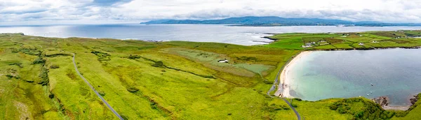 Flygfoto över St. Johns Point, County Donegal, Irland — Stockfoto