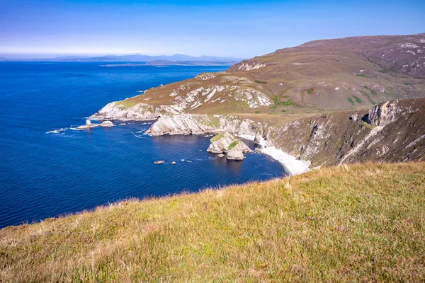 Glenlough Bay entre Porto e Ardara no Condado de Donegal é a baía mais remota de Irelands — Fotografia de Stock