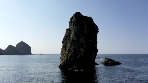 The Southern Stack en Glenlough Bay entre Port y Ardara en el Condado de Donegal es Irelands la bahía más remota — Vídeos de Stock