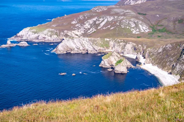 Glenlough baia tra Port e Ardara nella contea di Donegal è Irlanda baia più remota — Foto Stock