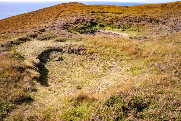 Buraco de água na região costeira de Donegal - Irlanda — Fotografia de Stock